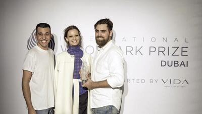 International Woolmark Prize regional, Womenswear Winner — Taller Marmo. Courtesy The Woolmark Company