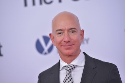 Amazon chief executive Jeff Bezos. Mandel Ngan / AFP