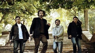 A scene from "Behzat C.Ó, a popular TV drama about a police officer in Ankara.