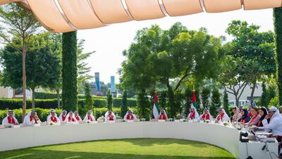 It was a working weekend for the Cabinet members who met during the holidays