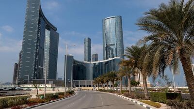 Shams Reem Island apartments: Q1 3% rise. 1BR - Dh100-115,000. 2BR - Dh135-165,000. 3BR - Dh170-190,000. Q1 2013-Q1 2014 9% rise. Ravindranath K / The National