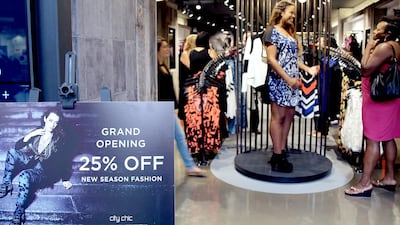 Marka said it would open the first City Chic store in Dubai at Festival City Mall. Rachel Murray / Getty Images for City Chic / AFP