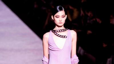 The Tom Ford autumn/winter 2019 fashion show at New York Fashion Week on February 6, 2019. AFP