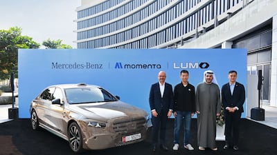 The Mercedes-Benz robotaxi is to be launched next year under a partnership with Lumo and Momenta. Photo: Wam