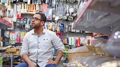 Shop manager Mohammed Soleimani, 30, from Iran