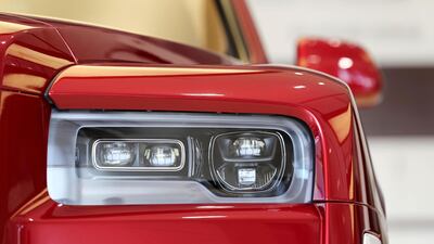 It boasts an all-new all-wheel drive, all-wheel steer system. Chris Whiteoak / The National