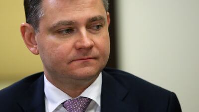 Yury Slyusar, 47. The director of United Aircraft Corporation, one of the major defence organisations that has also been sanctioned. Getty Images