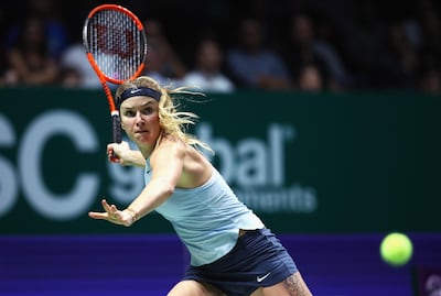 Elina Svitolina is now up to No 3 in the WTA world rankings. Clive Brunskill / Getty Images