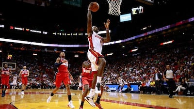 LeBron James would be the fifth player with 500 consecutive games with at least 10 points if he reaches double digits against the Toronto Raptors tonight. Chris Trotman / Getty Images / AFP
