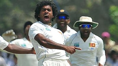 Hard enough to play against in broad daylight, Lasith Malinga managed to trouble Sachin Tendulkar and Rahul Dravid.