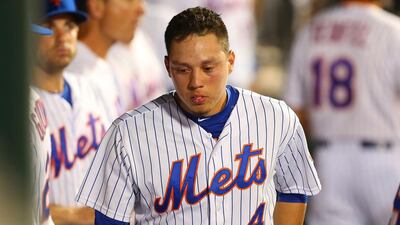 Wilmer Flores of the New York Mets. Mike Stobe/Getty Images/AFP