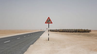 Part of the E11 motorway in May 2008. Lauren Lancaster / The National