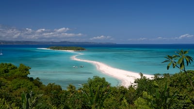 Idyllic beaches of Nosy Iranja, one of several destinations to visit in Madagascar. Getty Images