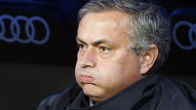 Real Madrid manager Jose Mourinho.