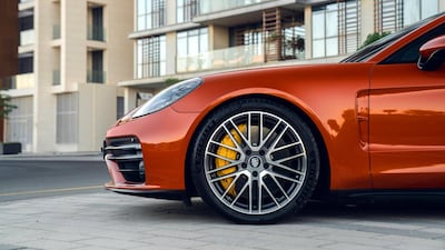 The car is equipped with Michelin Pilot Sport 4S tyres, with an option of even more track-focused tyres by way of the Sport Cup 2s