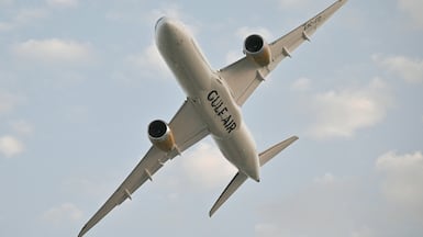 An Airbus A320 aircraft operated by Gulf Air. AFP