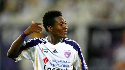 Asamoah Gyan has told the Al Ain management to continue with preparations for today's match as usual.