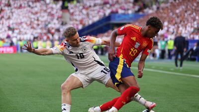 Set up Morata at the start of the second half and Olmo with a perfectly weighted pass after 51 mins for the opener. Getty Images