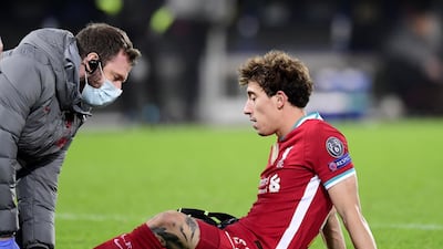 Konstantinos Tsimikas, 5: The Greek provided a lovely pass for Jota but had difficult moments at the back until injury forced him to limp off. Replaced by Robertson with 29 minutes left. Reuters