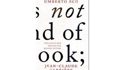This Is Not the End of the Book Umberto Eco and Jean-Claude Carrière Harvill Secker Dh98