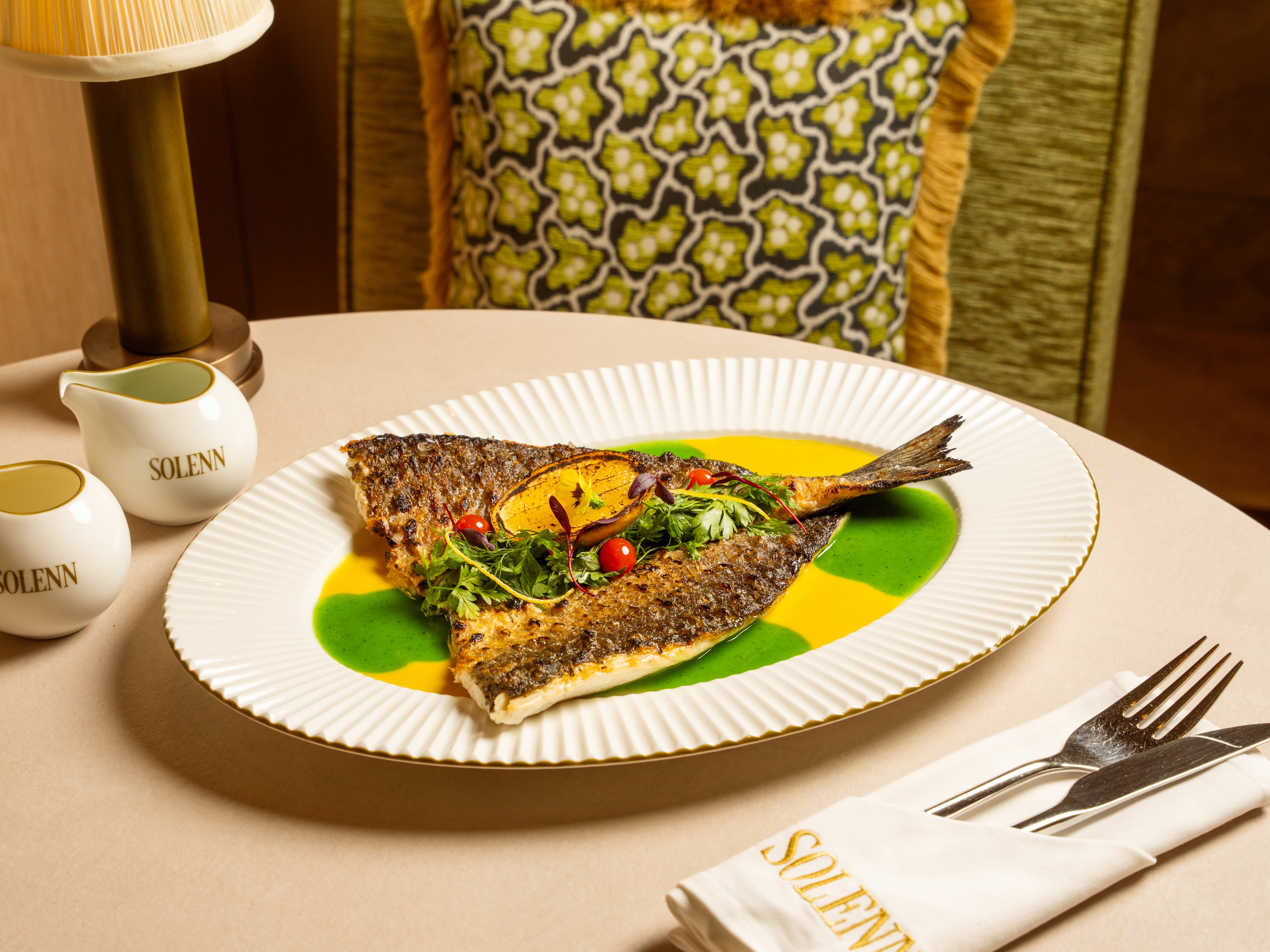 Whole sea bass 'Mediterranean'. Photo: Solenn