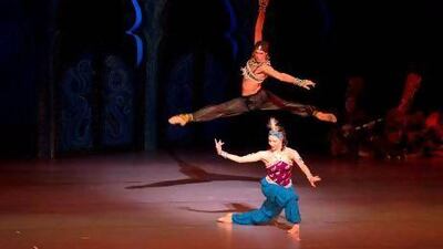 Scheherazade performed by he Mariinsky Ballet at Abu Dhabi Festival. Courtesy of Abu Dhabi Festival