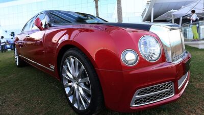 A Bentley Mulsanne.
