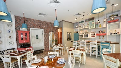 The homely decor of Bait Maryam in JLT's Cluster D echoes the restaurant's authentic menu.
