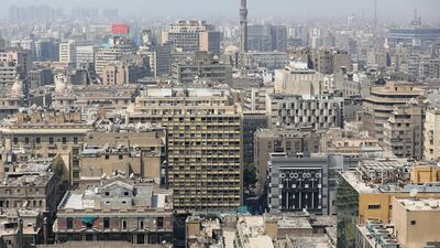 A general view of n Cairo, Egypt. Growth has picked up in the past quarter. Mohamed Abd El Ghany / Reuters