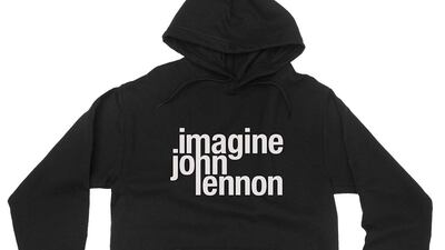'Imagine' hoodie, Dh202, John Lennon.