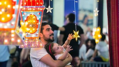 Dragon Mart 2 hosts an Arabian-themed Ramadan Market. Leslie Pableo for The National