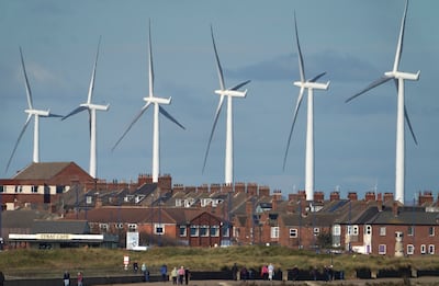 Onshore wind is not seen with enthusiasm by some British MPs. PA