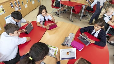 'The kind of life that I have become accustomed to, it would be very hard to go back to the UK now. The packages, wages, accommodation are incomparable,” said one teacher. Antonie Robertson / The National