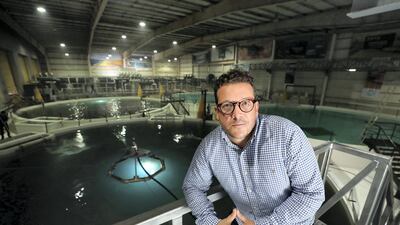 Edmund Broad, business development manager at Fish Farm, says the company buys in fish eggs from overseas to be harvested into full-grown produce on site.