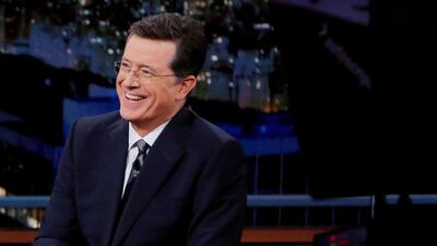 The Late Show host Stephen Colbert. Lucas Jackson / Reuters