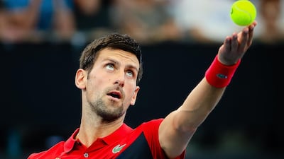 Novak Djokovic is unbeaten in three singles matches at the ATP Cup for Serbia after beating Cristian Garin in Brisbane. AFP