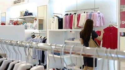 Angels, which has nine stores throughout the UAE, sells high-end French, Italian and American designers. Antoine Robertson / The National