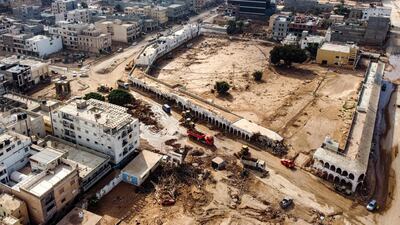 Thousands were killed and entire neighbourhoods were razed