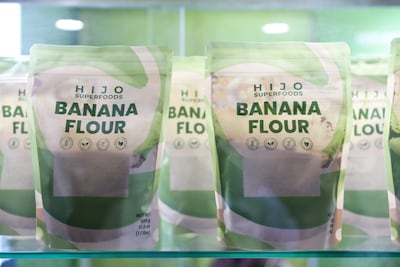 Banana flour is a gluten-free alternative to the whole wheat version. Pawan Singh / The National