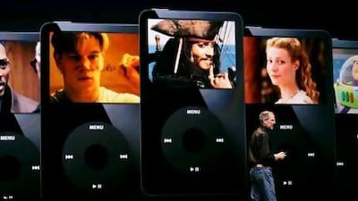 Steve Jobs of Apple, which brought us the iPod.