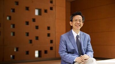 Dr Daniel Choi, head of the mechanical and material science department at Masdar Institute. Christopher Pike / The National