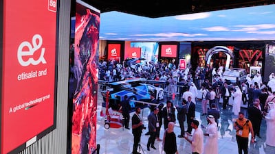 e& at GITEX. Photo: e&