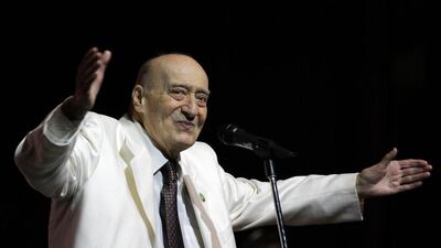 With a catalogue of some 3,000 songs, Wadih al-Safi was best known for popular and folk themes in his music, but also sang Lebanese and Arabic poetry. AFP