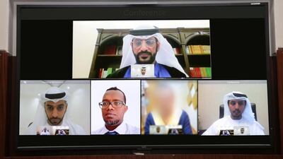 Remote litigation is in operation in Abu Dhabi's criminal court system.