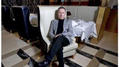 Micheal Szczepanski came from humble beginnings and is now the general manager of Ruth's Chris Steak House in Dubai. Sarah Dea / The National