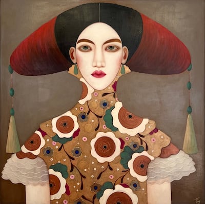 Selena by Faiza Maghni, whose works will be shown in rooms and suites. Photo: Wynn Resorts