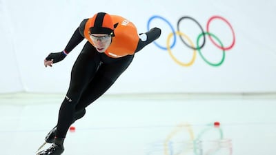 Jorrit Bergsma won the 10,000-metre speed skating gold for the Netherlands on Tuesday. Quinn Rooney / Getty Images