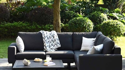 Charcoal, for outdoor furniture. Photo: Lime Lace