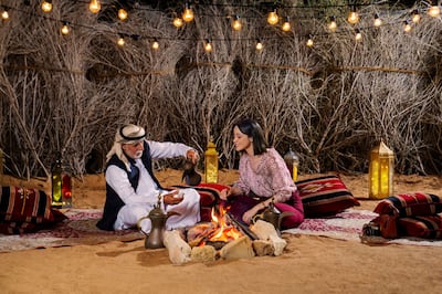 An Emirati coffee experience will take place at Emirates Heritage Village for Eid Al Etihad. Photo: Emirates Heritage Village