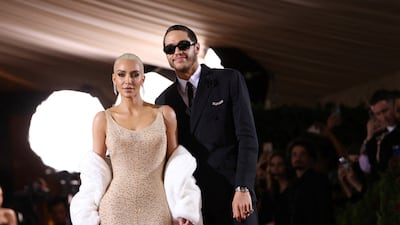 Kim Kardashian and Pete Davidson at the Met Gala in New York City in May. The couple have reportedly decided to break-up after dating for nine months. Reuters